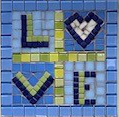 Photo of heart mosaic